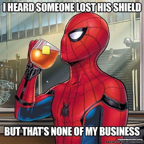 Offical Spider-Man Homecoming memes to promote the film 😂 | Marvel ...