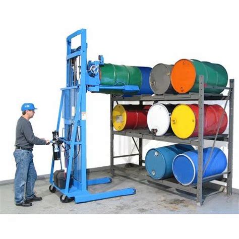 Oil Drum Storage Racks at best price in Vadodara by Shree Ganesh Steel Industries | ID: 14496257491