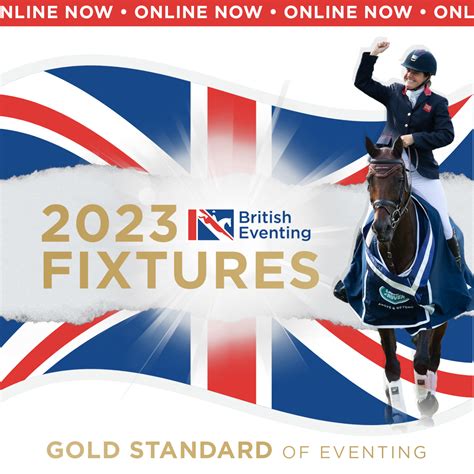 British Eventing announces 2023 fixtures list – British Eventing – News