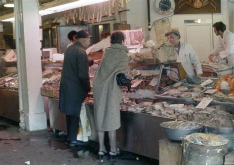 Pike Place market fish vendor, circa 1976 - a photo on Flickriver