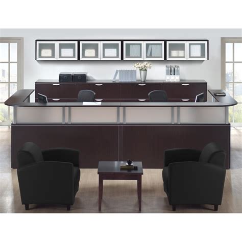 Double Reception Desk With Ample Storage | Office Furniture EZ Denver