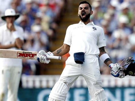 India vs England: Virat Kohli Scores 22nd Test Hundred, First On ...