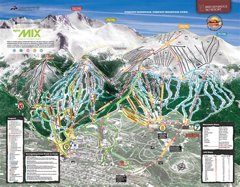 Breckenridge Piste Map | J2Ski