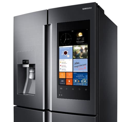 Samsung's Latest Fridge Comes With A 21.5-Inch LCD Touchscreen, Cameras ...