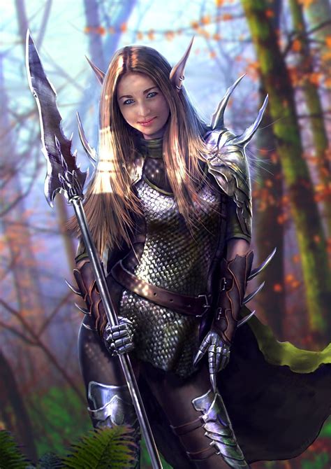 This armor might be doable... | Female elf, Warrior girl, Fantasy armor