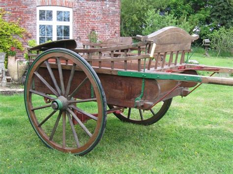 Wooden Horse Drawn Delivery Cart | 263820 | Sellingantiques.co.uk | Horse drawn wagon, Wooden ...