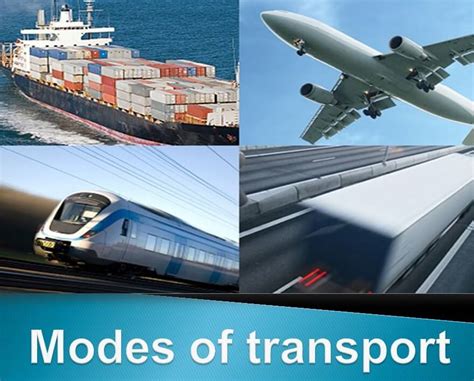 Modes of Transportation - its 5 [Modes and Benefits]