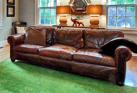 Restoration Hardware Original Lancaster Leather Sofa Couch | in Putney, London | Gumtree
