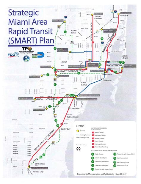 Tri Rail Map Miami Airport