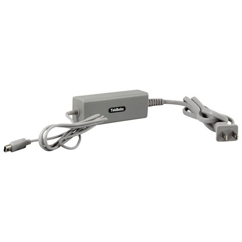 tekbotic AltCharge Wii U GamePad charger AC adapter with a durable secure-fit connector and safe ...