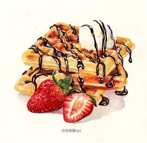 | We Heart It | Food illustration art, Food art, Food drawing