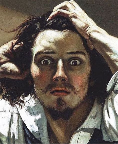 Self portrait Gustave Corbet | Gustave courbet, Portrait, Portrait painting