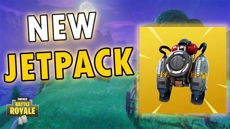 New Jetpack Gameplay - FORTNITE BR - YouTube