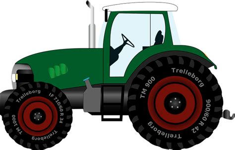 Kostenlose Vektorgrafik: Traktor, Schlepper, Trecker - Kostenloses Bild ...