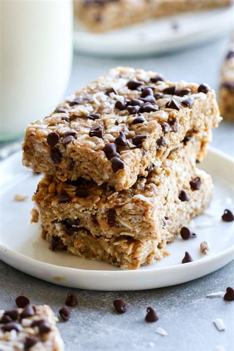 Homemade Chocolate Chip Clif Bars - The Real Food Dietitians