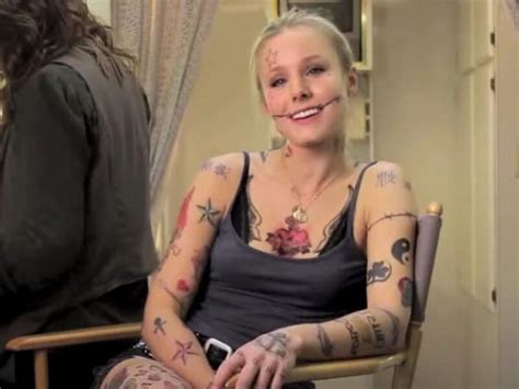 What’s The Truth About The Kristen Bell Tattoos?