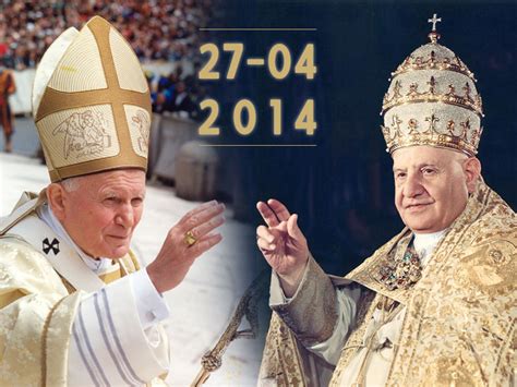 Canonization of Blesseds John XXIII and John Paul II, 27 April 2014