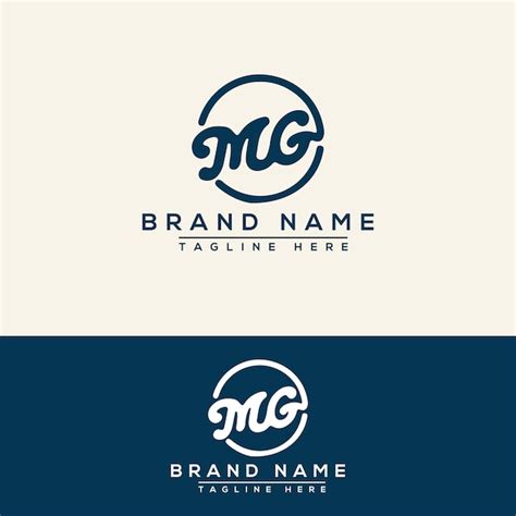 Premium Vector | MG Logo Design Template Vector Graphic Branding Element.