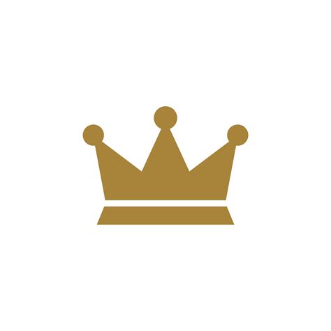 Gold Crown Logo Template Illustration Design. Vector EPS 10. - Download Free Vector Art, Stock ...