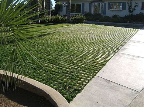 a lawn with grass and bushes in front of a house