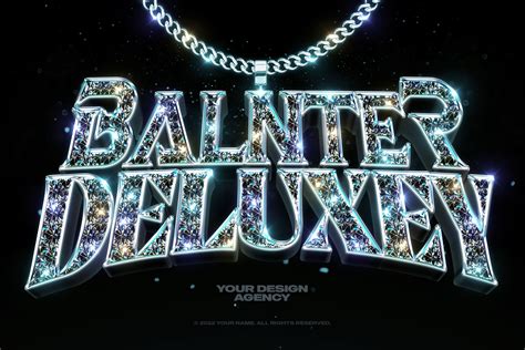 Bling Bling Text Effect / Logo Mockup [PSD] :: Behance