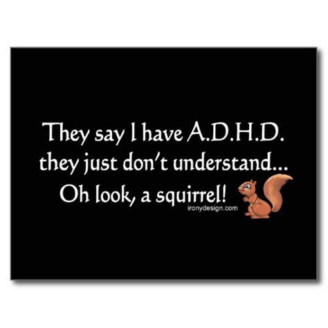 Adhd Funny Quotes And Sayings. QuotesGram