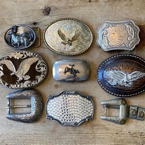 Belt Buckle, Vintage Belt Buckle, Western Belt Buckle, Cowboy Belt ...