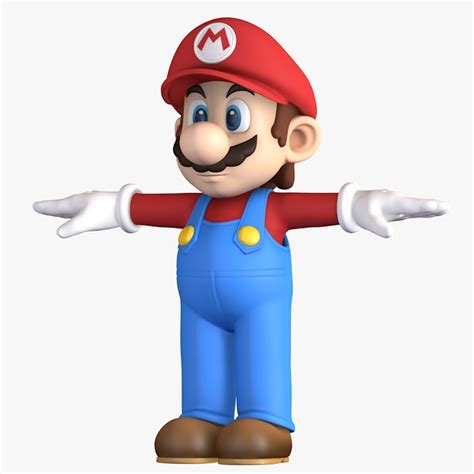 3D super mario bros character - TurboSquid 1402187