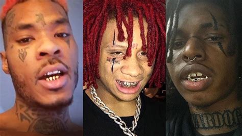 Zillakami Face Tattoos