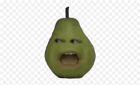 Hey Pear Scared Gif - Annoying Orange Pear Screaming Png,Annoying Orange Transparent - free ...