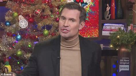 Jeff Lewis unveils his reduced pout on WWHL after getting his 20-year lip filler dissolved ...