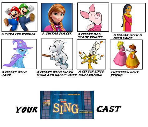 Sing Cast Meme 2 by hmcvirgo92 on DeviantArt