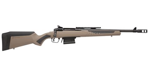 Savage 110 Scout 450 Bushmaster Bolt-Action Rifle with Flat Dark Earth Stock – Black Market arms ...