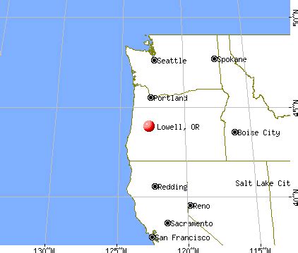 Lowell, Oregon (OR 97438, 97452) profile: population, maps, real estate, averages, homes ...