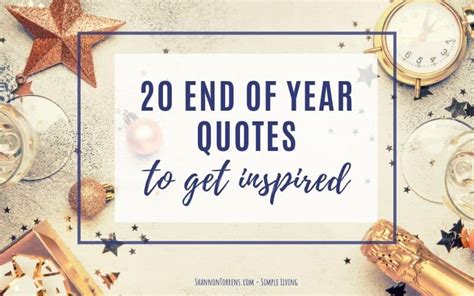 20 End of Year Quotes to get Inspired