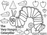 Hungry Caterpillar Coloring Pages The Very Hungry Caterpillar Coloring  sketch template