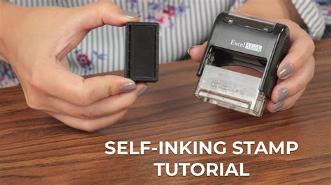 Self-Inking Stamp Tutorial | RubberStamps.com