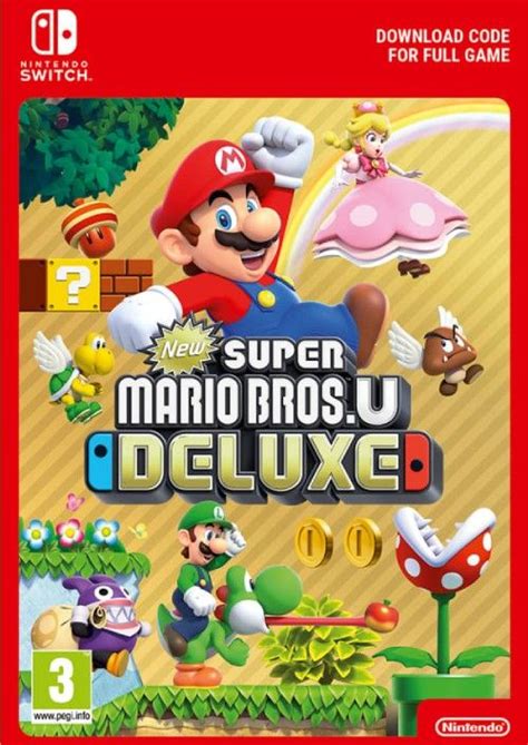 New Super Mario Bros. U Deluxe (EU) | Switch | CDKeys