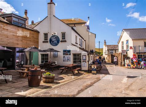 The village post office at Hope Cove, Devon , England, United Stock ...