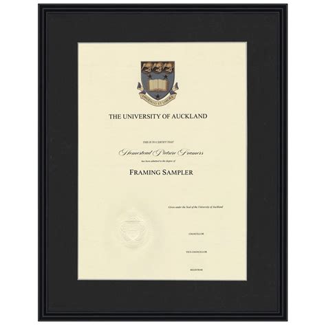 Auckland Uni Degree Frames - Homestead Picture Framers