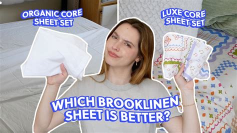 We Compared Brooklinen's Luxe Sheets with the Organic Core Set