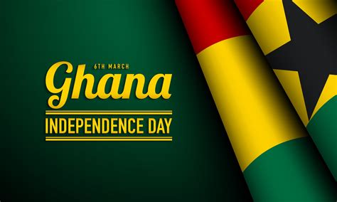 Ghana Independence Day Background Design. 36581154 Vector Art at Vecteezy