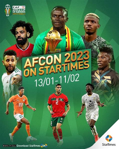 StarTimes secures broadcasting rights for AFCON 2023