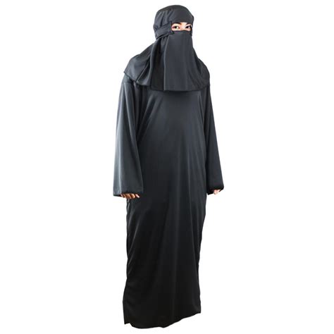 Adults Black Traditional Burqa Muslim Chadri Burka Hijab Arab Robes | eBay