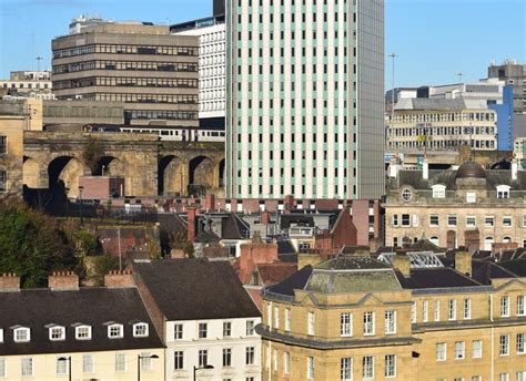 Photographs Of Newcastle: Newcastle City Centre Skyline