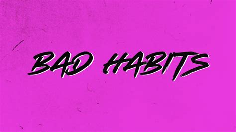 Ed Sheeran - Bad Habits [Official Lyric Video] - YouTube Music