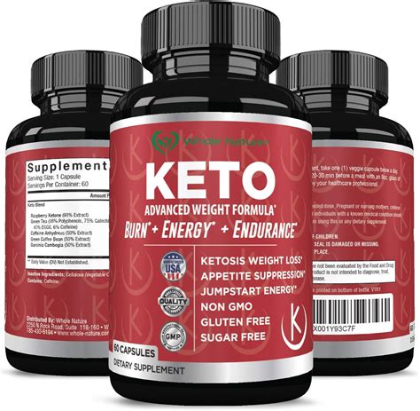 Keto Weight Loss Diet Pills : Rapid Fat Burner, Metabolism and Energy Ketosis Diet Pills for Men ...