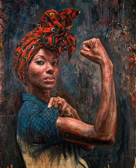 This Artist Paints Portraits Of Strong African-American Women – Design You Trust — Design Daily ...