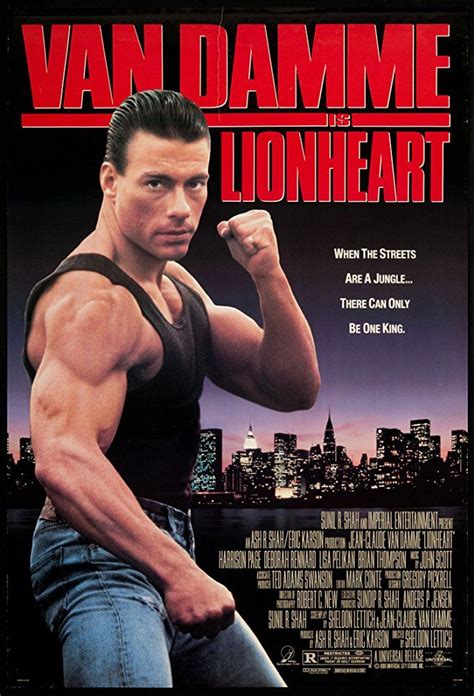 Lionheart (1990) | Action movies, Movie posters, Lionheart