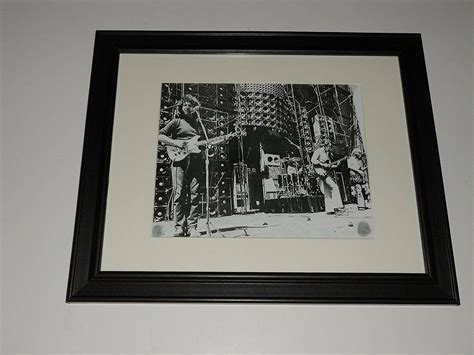 Framed Grateful Dead Wall of Sound 1974 Jerry Bob Mini-poster, 14 by 17 ...